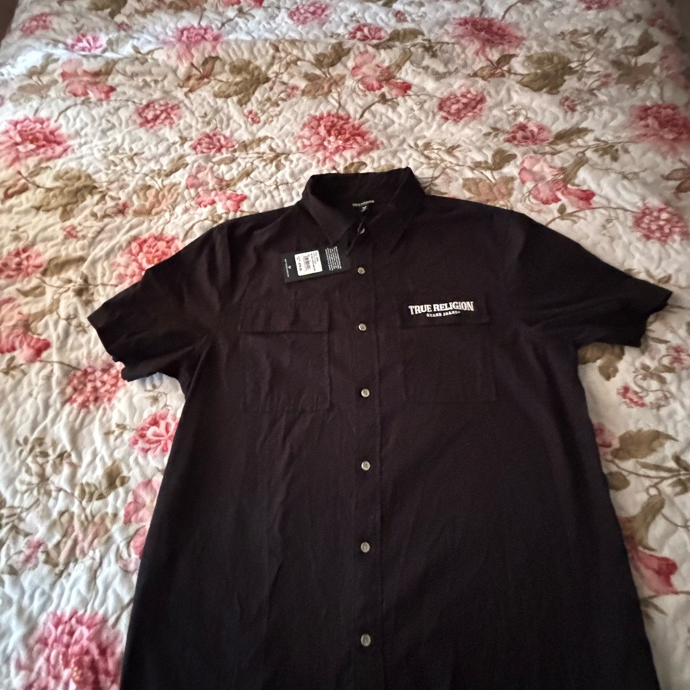 True Religion Black Men's Shirt
